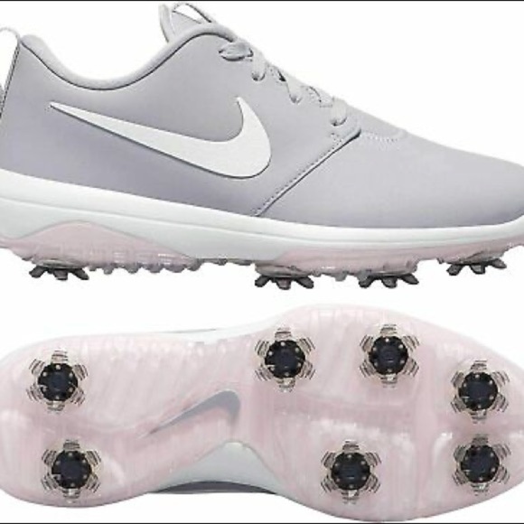 NWOB Nike Roshe G Tour Gold Shoe Wolf Gray - 7 - Picture 3 of 8